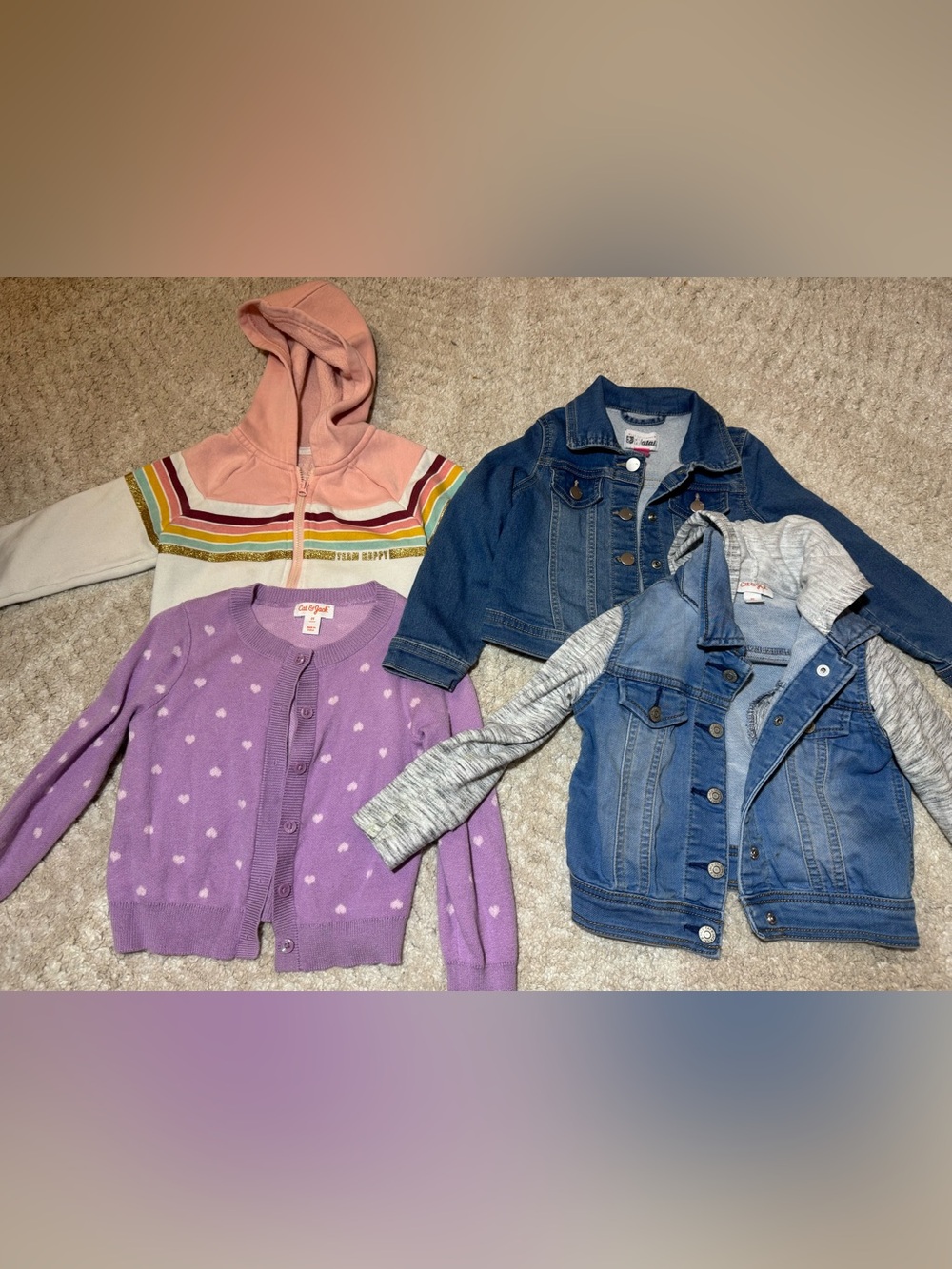 Toddler girl 3T jacket bundle